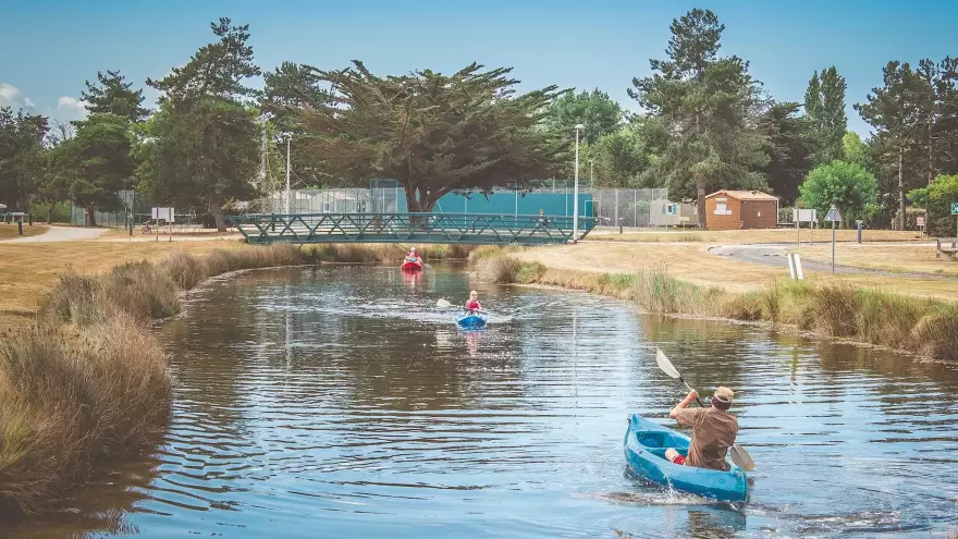 Saint Pierre d'Oléron  balde en canoë