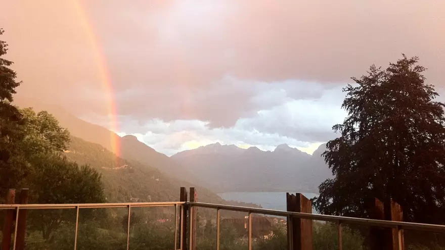 Vue depuis la terrasse