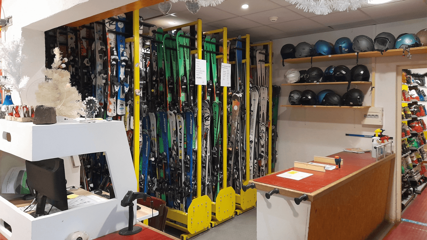 Location ski sur place