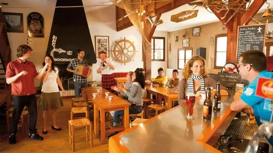Ambiance bretonne au bar