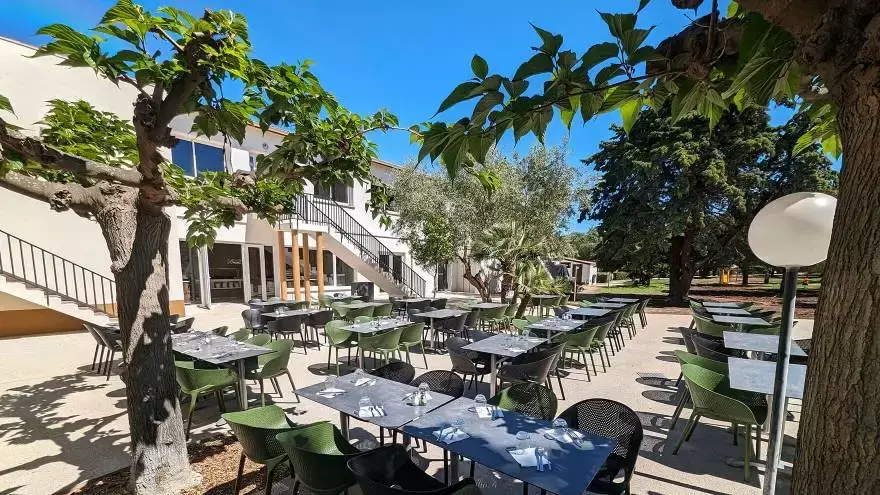 Terrasse pour restauration