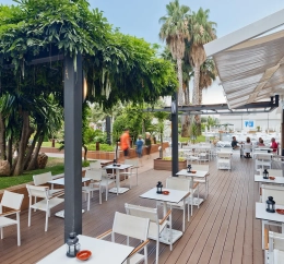 Terrasse Restaurant Hôtel Aquamarina