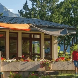 Famille au VTF Savines Le Lac