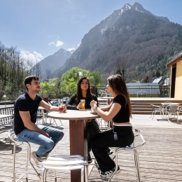 Terrasse du Domaine de Pyréne
