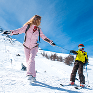 On accompagne vos enfants au cours de ski ESF